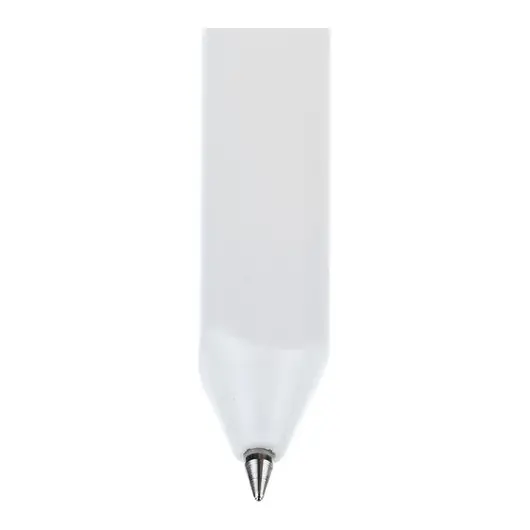 Ручка гелевая автоматическая MESHU &quot;Cute&amp;White&quot; синяя, 0,7мм, трехг. корпус, ассорти, фото 4