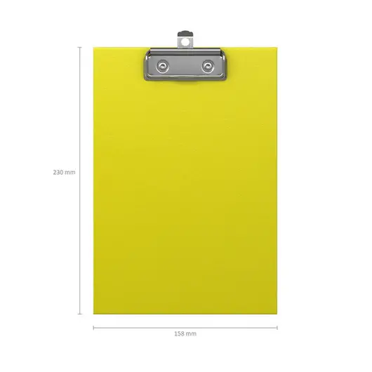 Планшет с зажимом Erich Krause &quot;Neon&quot; А5, желтый, фото 3