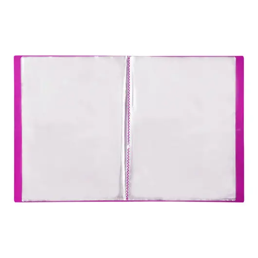 Папка с 20 вкладышами Berlingo &quot;Color Zone&quot;, 14мм, 600мкм, розовая, фото 2