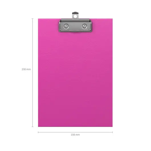 Планшет с зажимом Erich Krause &quot;Neon&quot; А5, розовый, фото 3