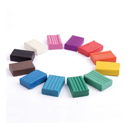 Пластилин классический STAFF\ПИФАГОР, 12 цветов, 120 г, картонная упаковка, 103678, фото 3