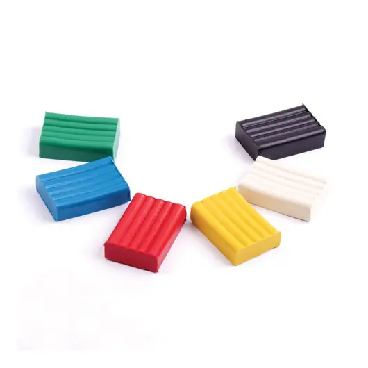 Пластилин классический STAFF, 6 цветов, 60 г, картонная упаковка, 103677, фото 3