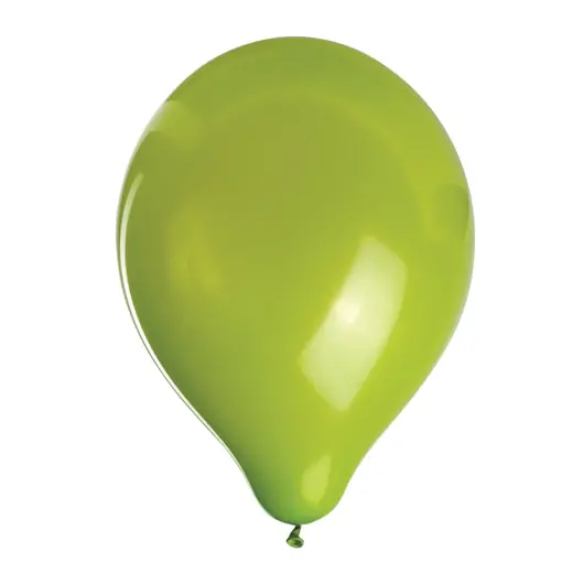 Шары воздушные ZIPPY (ЗИППИ) 12&quot; (30 см), комплект 50 шт., зеленые, в пакете, 104187, фото 1