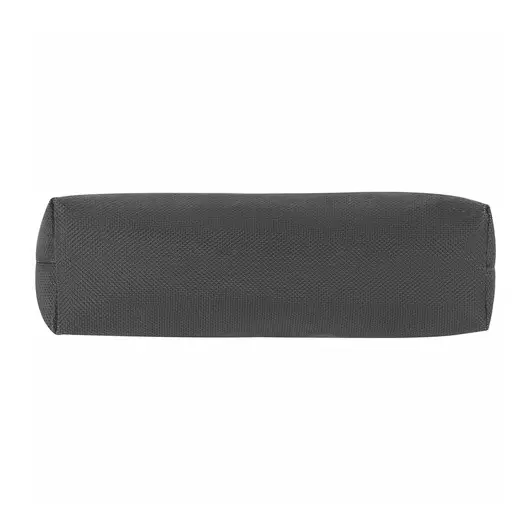 Пенал-тубус ПИФАГОР на молнии, текстиль, черный, 20х5 см, 104390, фото 4
