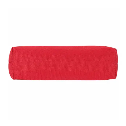 Пенал-тубус ПИФАГОР на молнии, текстиль, красный, 20х5 см, 104387, фото 6