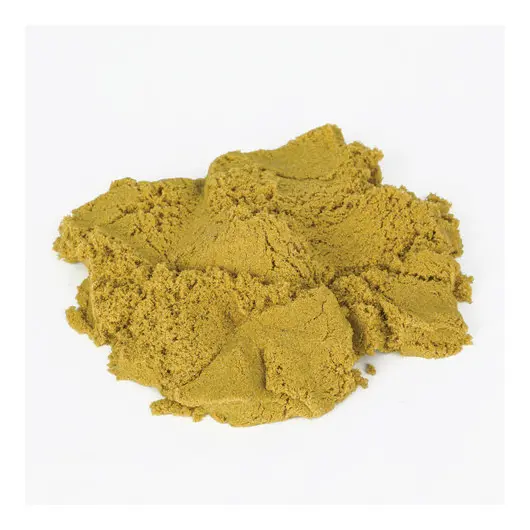Песок для лепки кинетический ЮНЛАНДИЯ, желтый, 500 г, 2 формочки, ведерко, 104995, фото 2