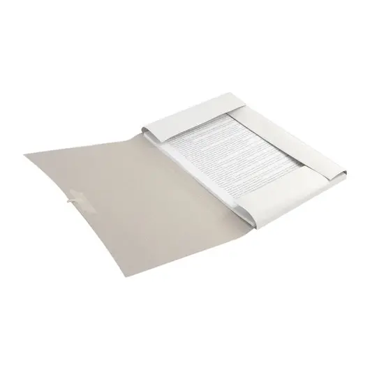 Папка для бумаг с завязками картонная мелованная BRAUBERG, 440 г/м2, до 200 листов, 110925, фото 6