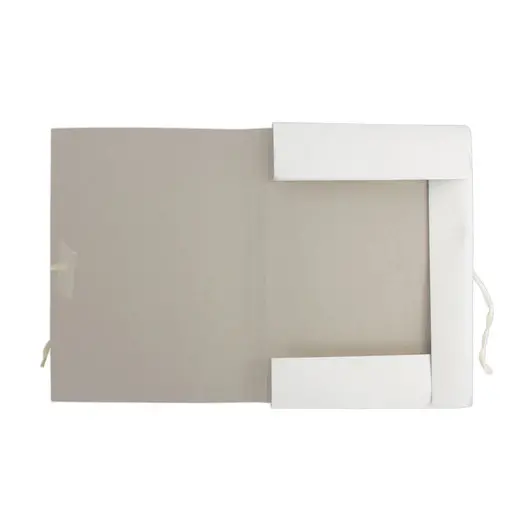 Папка для бумаг с завязками картонная мелованная BRAUBERG, 440 г/м2, до 200 листов, 110925, фото 3