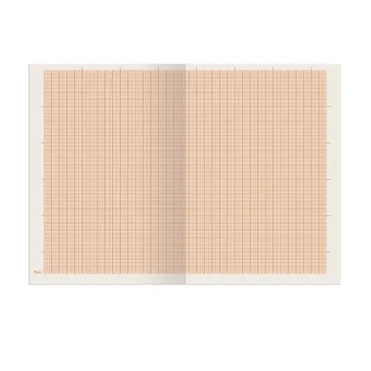 Бумага масштабно-координатная, А3, 295х420 мм, оранжевая, на скобе, 8 листов, HATBER, 8Бм3_03410, фото 2