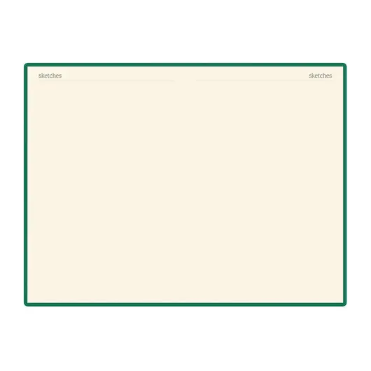 Бизнес-Блокнот А5, 100 л., твердая обложка, балакрон, на резинке, BV, Зеленый, 3-101/03, фото 2