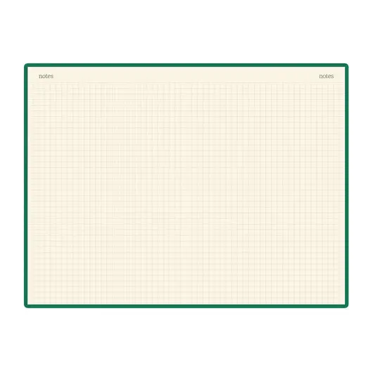 Бизнес-Блокнот А5, 100 л., твердая обложка, балакрон, на резинке, BV, Зеленый, 3-101/03, фото 3