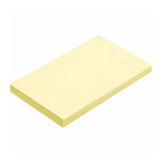 Блок самоклеящийся (стикер) POST-IT ORIGINAL 76х127 мм, 100 л., желтый, 655, фото 2