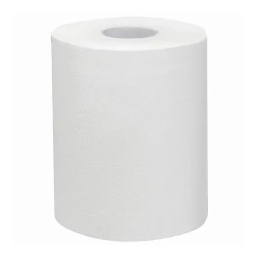 Полотенца бумажные с центральной вытяжкой 125м FOCUS (М2) Jumbo, 2-сл, белые, КОМПЛЕКТ 6рул, 5036772, фото 2