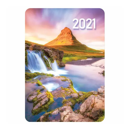 Календарь карманный, 2021 год, 70х100 мм, &quot;Пейзажи&quot;, HATBER, Кк767568, фото 8