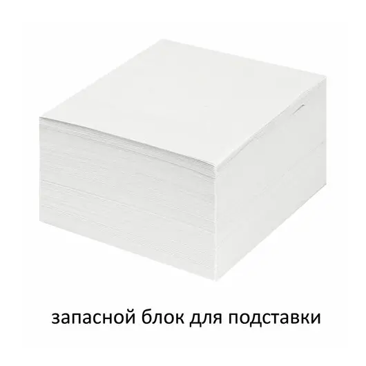Блок для записей STAFF, непроклеенный, куб 9х9х5 см, белизна 70-80%, 126574, фото 3