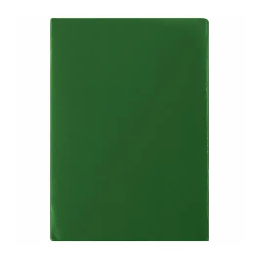 Папка адресная бумвинил с гербом России, формат А4, зеленая, индивидуальная упаковка, STAFF, 129581, фото 6