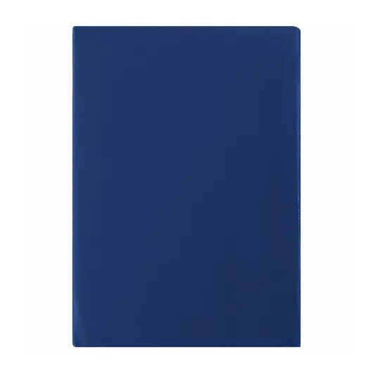 Папка адресная бумвинил с гербом России, формат А4, синяя, индивидуальная упаковка, STAFF, 129583, фото 6