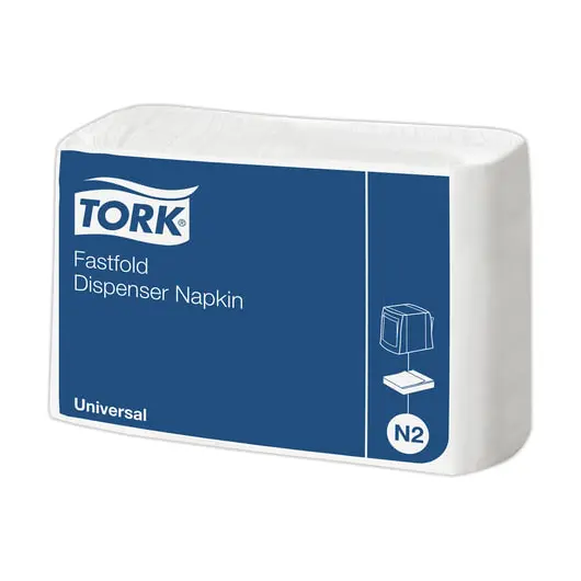 Салфетки TORK (Система N2) Fastfold, комплект 36 шт., 25х30 см, 300 шт., белые, 10933, фото 1