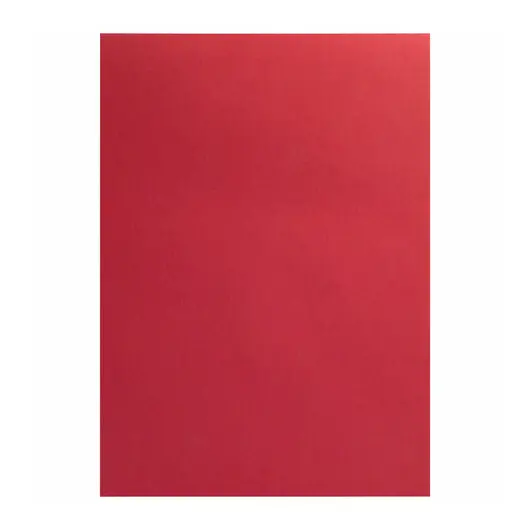 Картон цветной А4 ТОНИРОВАННЫЙ В МАССЕ, 10 листов, КРАСНЫЙ, 180 г/м2, ОСТРОВ СОКРОВИЩ, 129310, фото 2