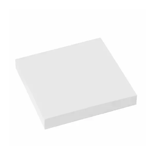 Блок самоклеящийся (стикеры) STAFF, 76х76 мм, 100 листов, белый, 129350, фото 2