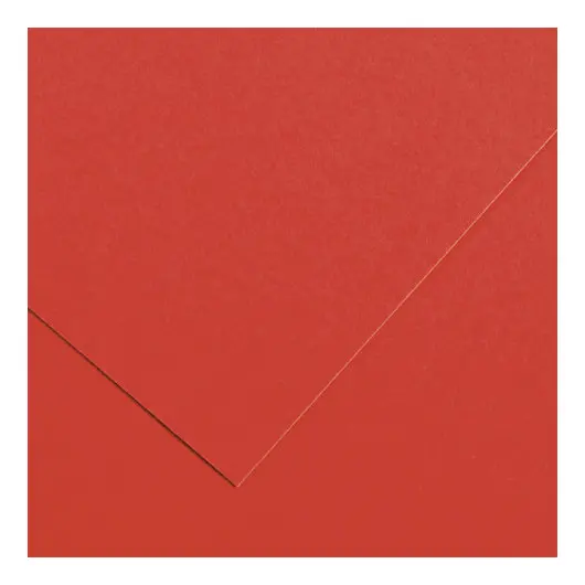 Бумага (картон) для творчества (1 лист) SADIPAL &quot;Sirio&quot; А2+ (500х650 мм), 240 г/м2, красный, 7873, фото 3