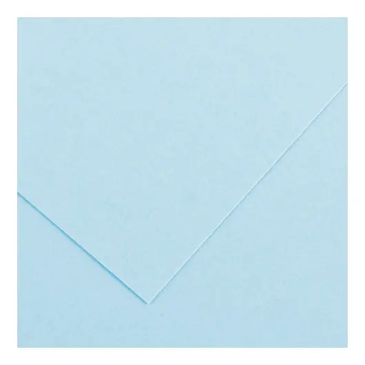 Бумага (картон) для творчества (1 лист) SADIPAL &quot;Sirio&quot; А2+ (500х650 мм), 240 г/м2, небесная лазурь, 7865, фото 2