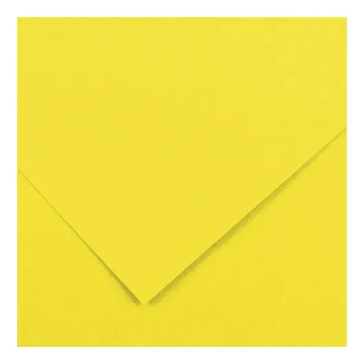 Бумага (картон) для творчества (1 лист) SADIPAL &quot;Sirio&quot; А2+ (500х650 мм), 240 г/м2, желтый, 7886, фото 3
