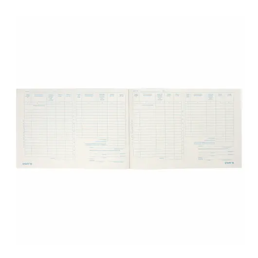 Кассовая книга, форма КО-4, 48л, картон, блок типографский, А4 (203х285мм), STAFF, ХХ, 130231, фото 4
