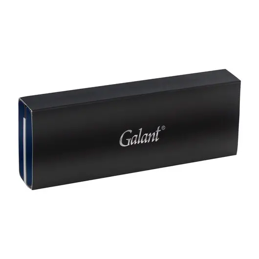Ручка подарочная шариковая GALANT &quot;Offenbach&quot;, корпус серебристый с черным, хромированные детали, пишущий узел 0,7 мм, синяя, 141014, фото 10