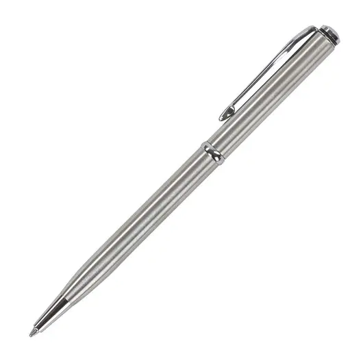 Ручка подарочная шариковая GALANT &quot;Arrow Chrome&quot;, корпус серебристый, хромированные детали, пишущий узел 0,7 мм, синяя, 140408, фото 3