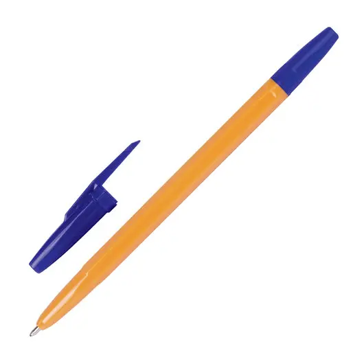 Ручка шариковая CORVINA &quot;51 Vintage&quot;, СИНЯЯ, корпус оранжевый, узел 1 мм, линия письма 0,7 мм, 40163/02, фото 2