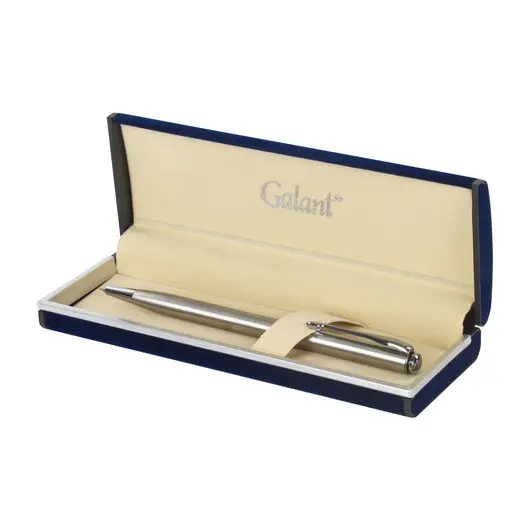 Ручка подарочная шариковая GALANT &quot;Arrow Chrome&quot;, корпус серебристый, хромированные детали, пишущий узел 0,7 мм, синяя, 140408, фото 8