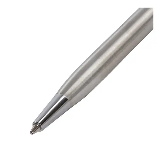 Ручка подарочная шариковая GALANT &quot;Arrow Chrome&quot;, корпус серебристый, хромированные детали, пишущий узел 0,7 мм, синяя, 140408, фото 4