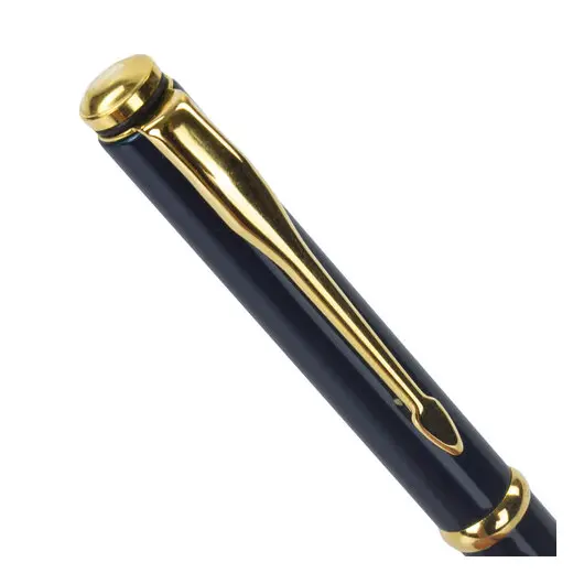 Ручка подарочная шариковая GALANT &quot;Arrow Gold Blue&quot;, корпус темно-синий, золотистые детали, пишущий узел 0,7 мм, синяя, 140653, фото 5