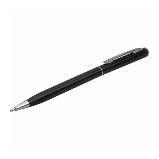 Ручка бизнес-класса шариковая BRAUBERG &quot;Delicate Black&quot;, корпус черный, узел 1 мм, линия письма 0,7 мм,синяя, 141399, фото 6