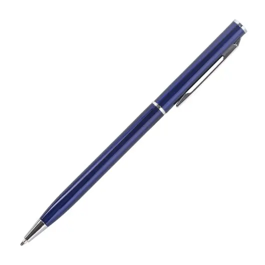 Ручка бизнес-класса шариковая BRAUBERG &quot;Delicate Blue&quot;, корпус синий, узел 1 мм, линия письма 0,7 мм, синяя, 141400, фото 2