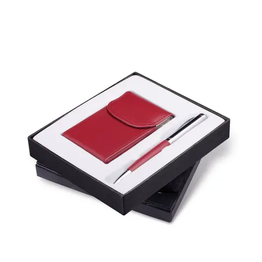 Набор GALANT &quot;Prestige Collection&quot;: ручка, визитница, бордовый, подарочная коробка, 141373, фото 2