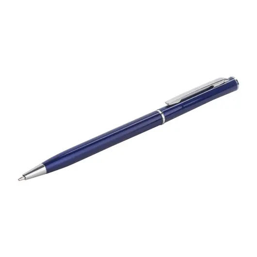Ручка бизнес-класса шариковая BRAUBERG &quot;Delicate Blue&quot;, корпус синий, узел 1 мм, линия письма 0,7 мм, синяя, 141400, фото 5