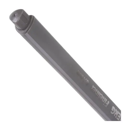 Ручка капиллярная BRAUBERG &quot;Aero&quot;, СЕРАЯ, трехгранная, металлический наконечник, линия письма 0,4 мм, 142258, фото 5