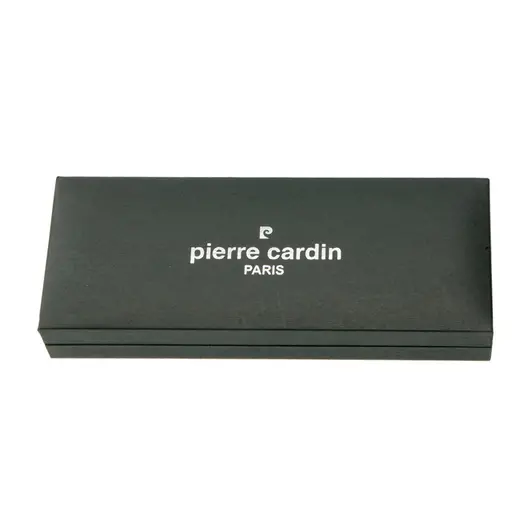 Набор PIERRE CARDIN (Пьер Карден) шариковая ручка и ручка-роллер, корпус коричневый, латунь, PC0824BP/RP, синий, фото 3