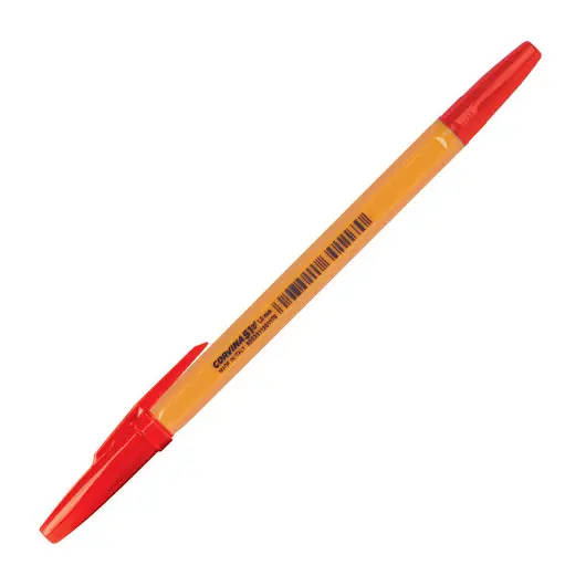 Ручка шариковая CORVINA &quot;51 Vintage&quot;, КРАСНАЯ, корпус оранжевый, узел 1 мм, линия письма 0,7 мм, 40163/03G, фото 3