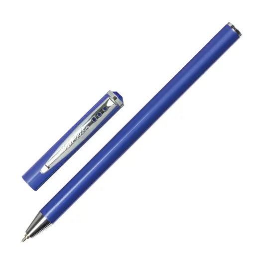 Ручка подарочная шариковая PIERRE CARDIN (Пьер Карден) &quot;Actuel&quot;, корпус синий, алюминий, хром, синяя, PC0706BP, фото 1