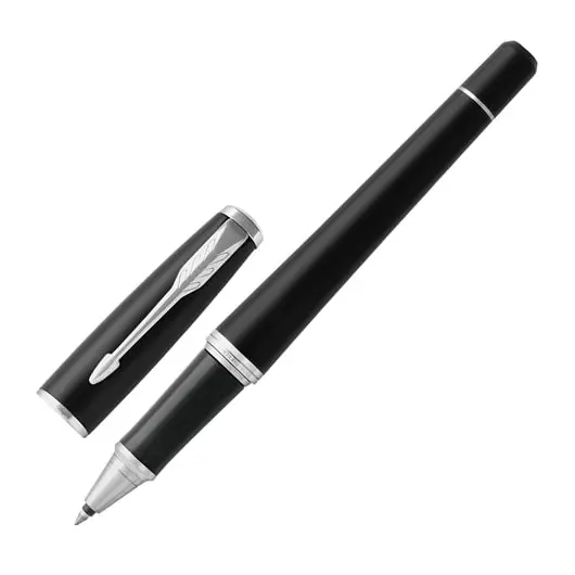 Ручка-роллер PARKER &quot;Urban Core Muted Black CT&quot;, корпус черный матовый лак, хромированные детали, черная, 1931583, фото 1