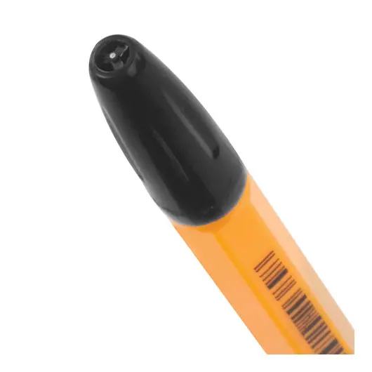 Ручка шариковая STAFF &quot;BP-1000&quot;, ЧЕРНАЯ, корпус оранжевый, узел 0,7 мм, линия письма 0,35 мм, 142827, фото 5