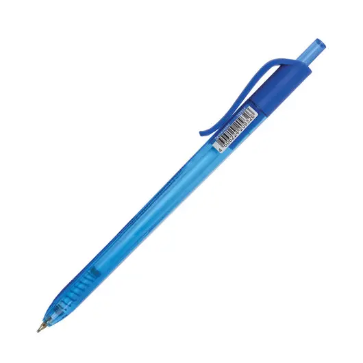 Ручка шариковая масляная автоматическая BRAUBERG &quot;Extra Glide R Tone&quot;, СИНЯЯ, узел 0,7мм, линия письма 0,35 мм, 142934, фото 1