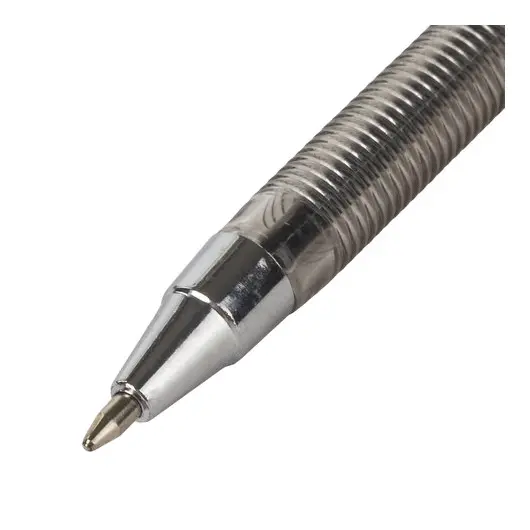 Ручка шариковая STAFF AA-927, ЧЕРНАЯ, корпус тонированный, хромированные детали, 0,7 мм, линия 0,35 мм, 142810, фото 4
