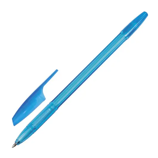 Ручка шариковая BRAUBERG &quot;X-333&quot; NEON, СИНЯЯ, корпус тонированный ассорти, узел 0,7 мм, линия письма 0,35 мм, 142829, фото 6