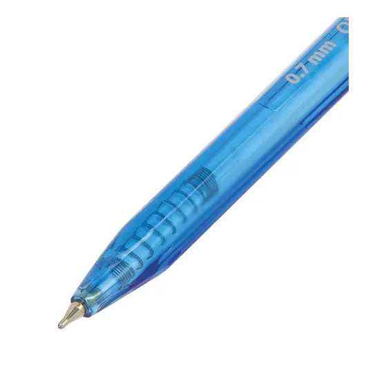 Ручка шариковая масляная автоматическая BRAUBERG &quot;Extra Glide R Tone&quot;, СИНЯЯ, узел 0,7мм, линия письма 0,35 мм, 142934, фото 3