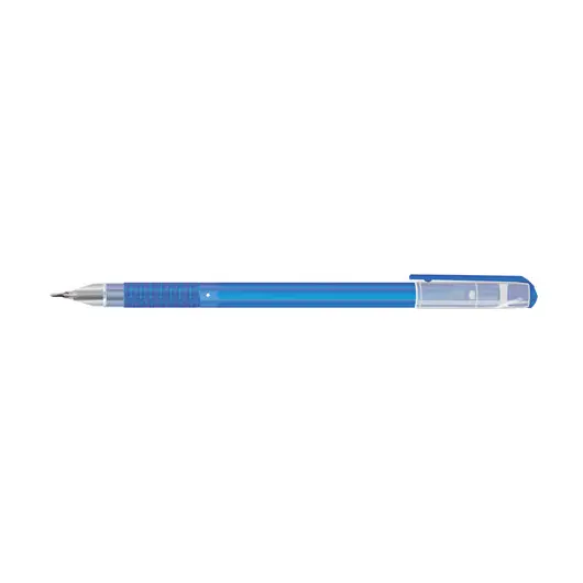 Ручка гелевая BRAUBERG &quot;Option&quot;, СИНЯЯ, корпус тонированный синий, узел 0,6 мм, линия 0,35 мм, 143013, фото 1