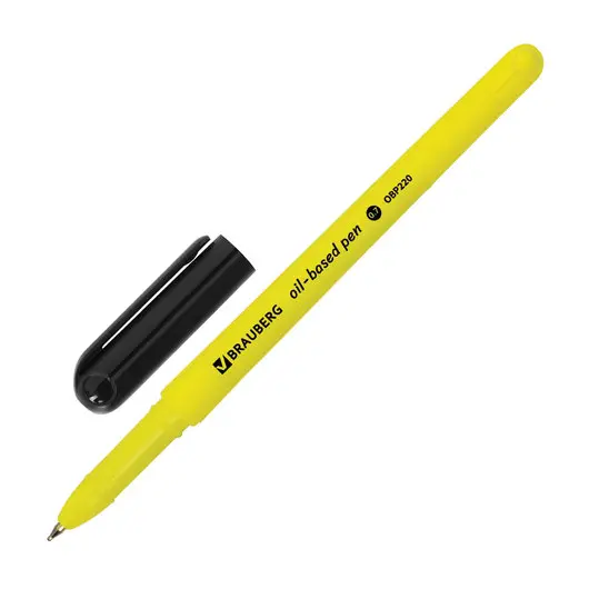 Ручка шариковая масляная BRAUBERG &quot;i-Stick Neon&quot;, СИНЯЯ, корпус ассорти, узел 0,7 мм, линия письма 0,35 мм, 142948, фото 6